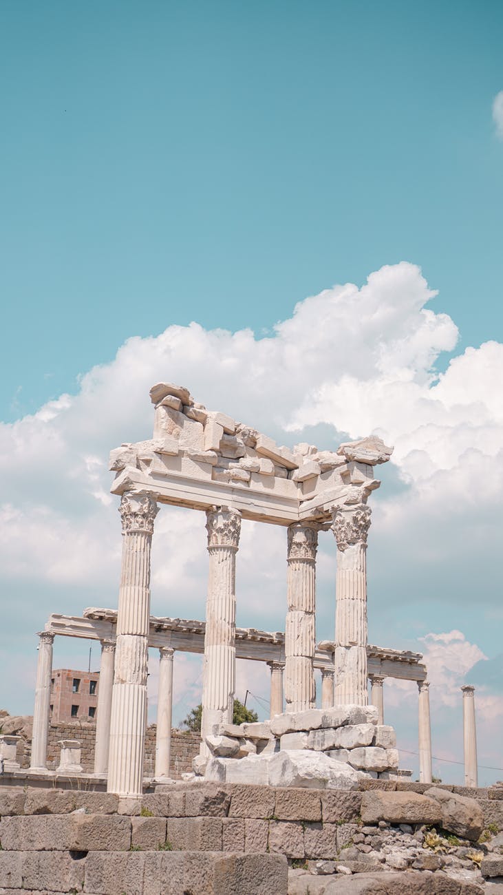 Ruins of a roman temple